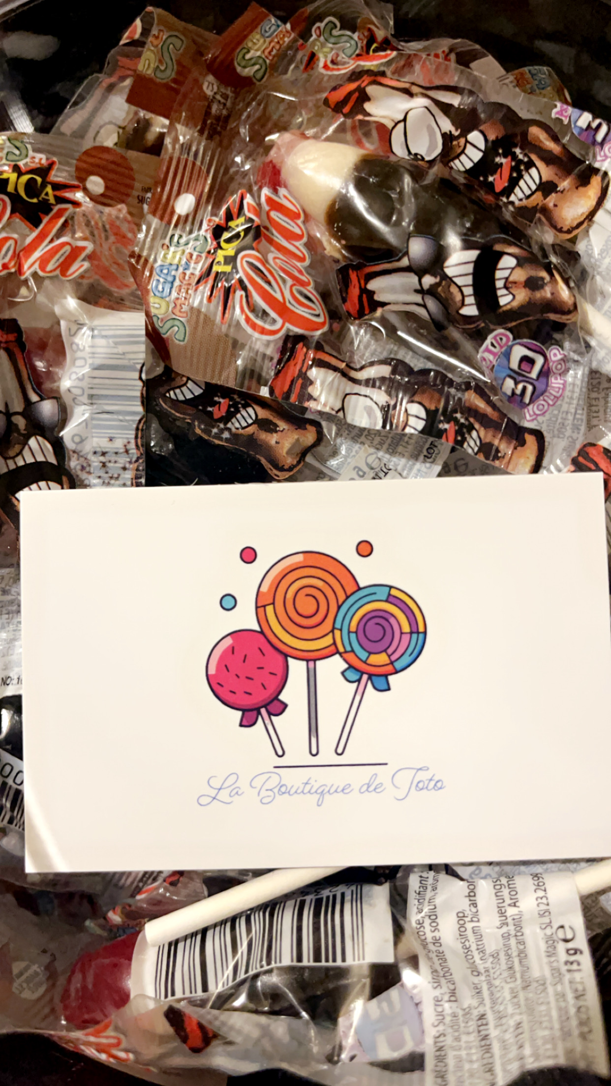 SUCETTES DRINK COLA x1