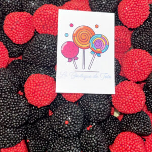 MÛRES ET FRAMBOISES PERLEES x100G